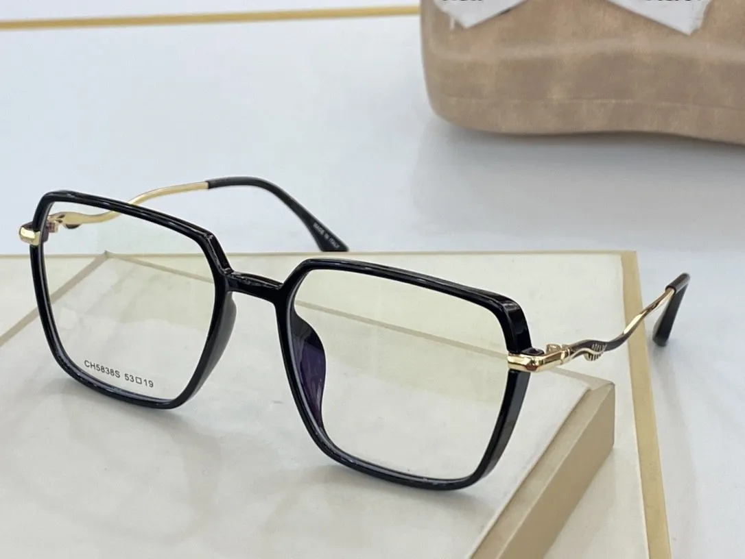 New 5838 eyeglasses frame women sun glasses eyeglass frames eyeglasses frame clear lens glasses frame oculos have case
