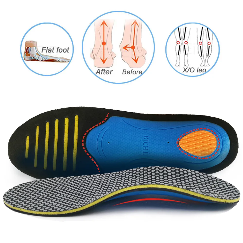 EVA wkładki ortopedyczne ortezy płaskostopie zdrowie podeszwa wkładka do butów wkładka podparcie łuku stopy dla zapalenia powięzi podeszwowej mężczyźni kobieta