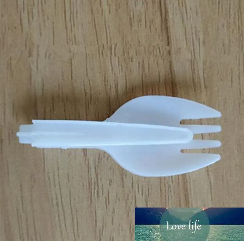Plastic Scoop Folding Fork Spoon Measuring Spoon Ice Cream Fork