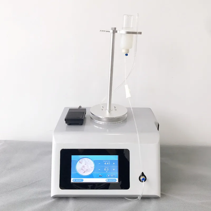 6BAR圧力で全体的な皮膚の健康を改善するための水酸素ジェットピール美容機器とフェイシャルジェットピールマシン