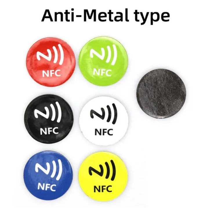 Etiqueta NFC Antimetal NTAG 213 29 mm