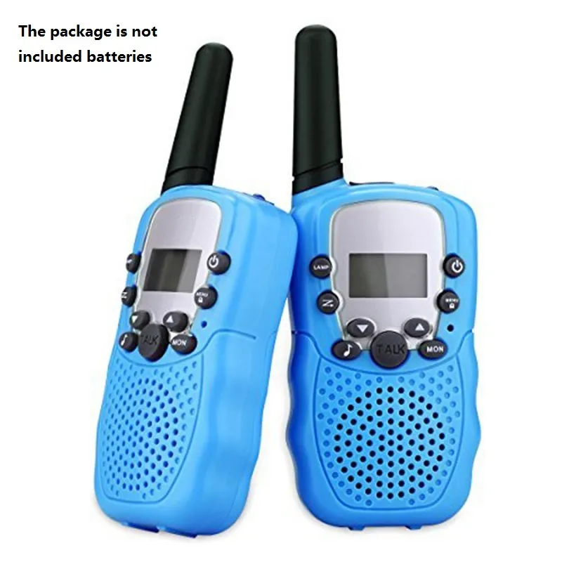 Téléphones de porte audio Walkie Talkie Walkie Walkie-Talkies 2 PCS Mini Station de radio à double sens PMR Cadeau Enfants / Utilisation de la famille / Camping