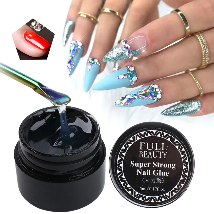 Rhinestone Saviland Nail Glue Gel With Super Sticky Gem Adhesive For Jewels,  Beads, And Manicure Polish LA18269253581 From Fzctj2, $16.26