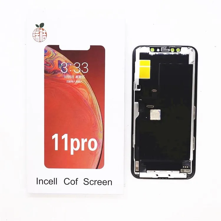 Tianma RJ Premium Intell Quality LCD表示携帯電話タッチパネルiPhone 12 mini 12pro 11 Pro XR XS Maxの小売箱パッケージ