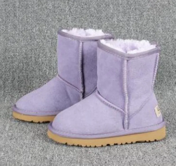 Vente chaude nouveau réel australie 528 haute qualité enfant garçons filles enfants bébé chaud bottes de neige adolescents étudiants neige hiver DORP 107