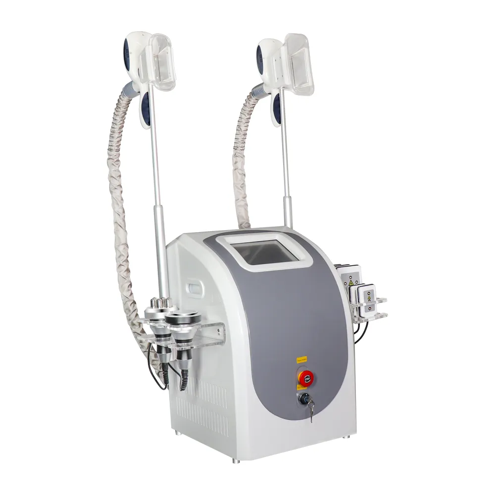 Draagbare Fat Bevriezing Machine Taille Afslanken Cavitatie Machine Fat Reduction en 2 Freezing Heads kan tegelijkertijd werken