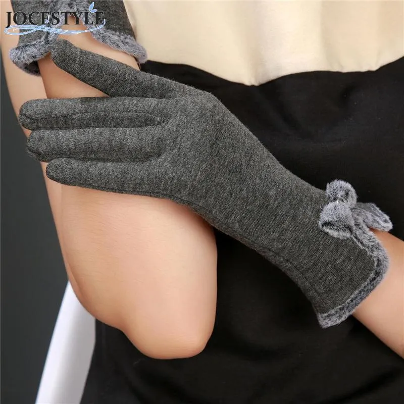 Gants Femme 2020 Hiver Chaud Écran Tactile Mitaines Laine De