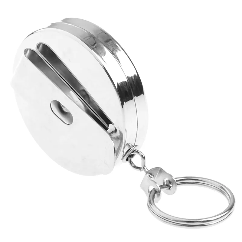 Retractable Keychain with Belt Clip Heavy Duty Key Ring Holder