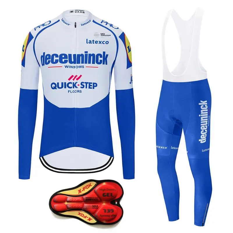 New 2020 Pro Team QUICK STEP Jersey Cycling Sets Mens Bike Cycling - Main Image