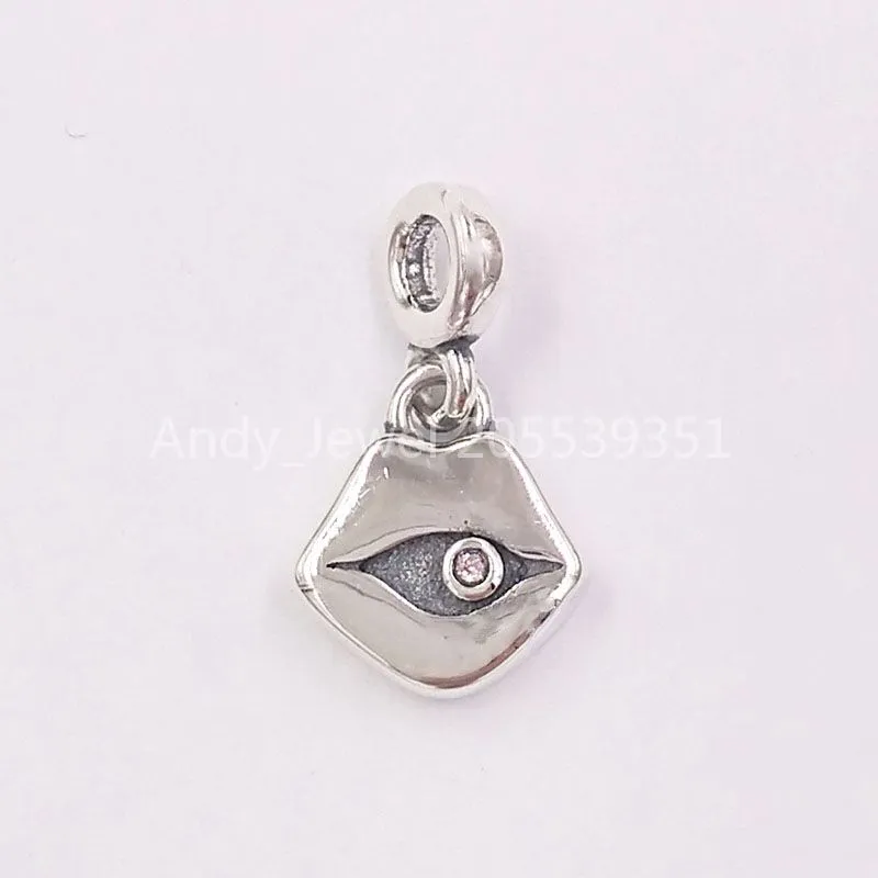 Andy Jewel 925 Sterling Gümüş Boncuklar Dudaklarım Dangle Charm Charms, Avrupa Pandora tarzı mücevher bilezikler kolye 798364pcz