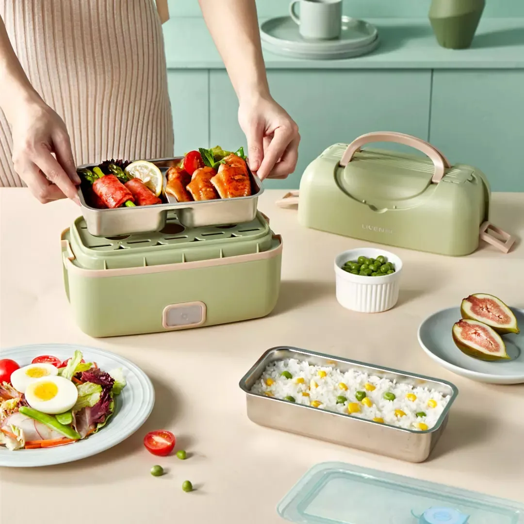 Xiaomi Liren Portable Electric Thin Lunch Box Multifunctional Plug