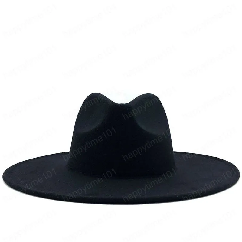 Classical Crushable Wide Brim Grey Felt Hat Mens In Black And White Wool For Men And Women Perfect For Winter Weddings Church And Jazz Celebrations From Happytime101 6.34 DHgate.Com
