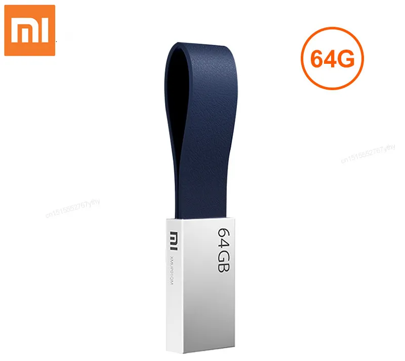 Xiaomi Mijia USB 3.0 Flash Disk U Disk Pen Portable USB DISK 64G TRANSMISSION DE TRANSMISSION HIGENCE MÉTAL Taille compacte du corps en métal