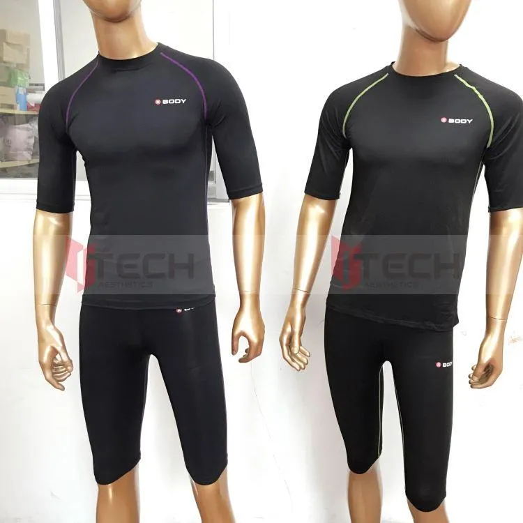 X Bodi Xbody Ems Traje de electroestimulación para máquina de entrenamiento físico utilizado para gimnasio Fitness Sports Yoga Club 47% Lyocell OEM