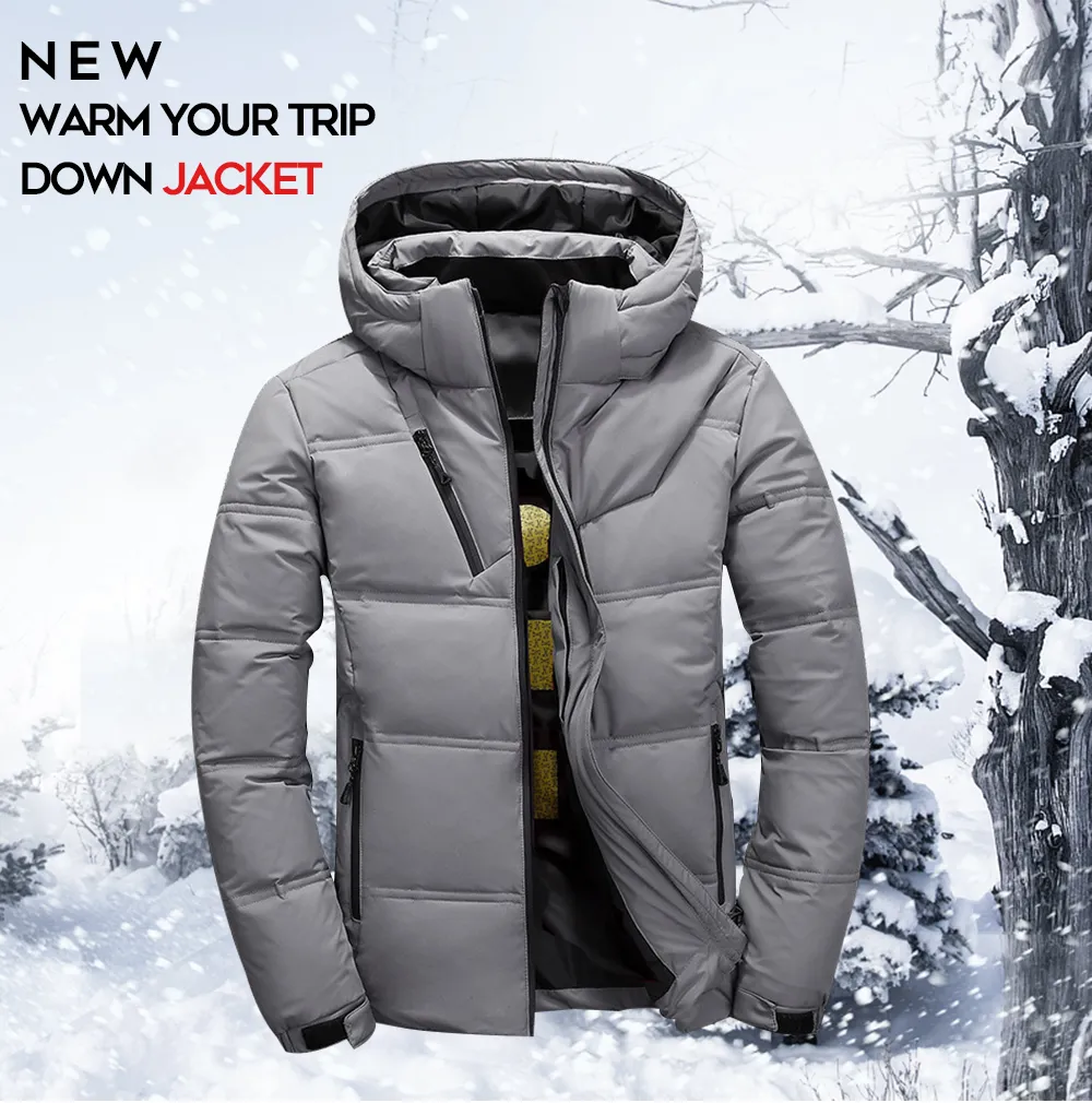 Mens winter hotsell down jacket