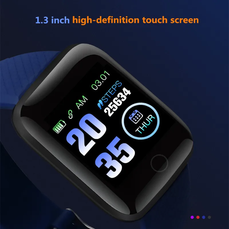Reloj inteligente d13 116 plus 2025