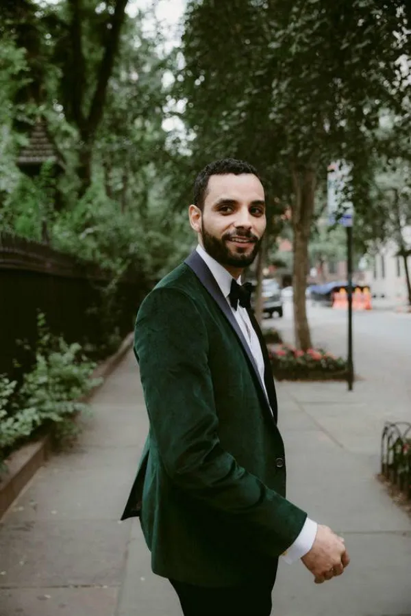 Green Velvet Slim Fit Groom Green Velvet Suit Wedding With Black Shawl Lapel Perfect For Formal Events Proms And Office Wear One Jacket Only From Foreverbridal 48.7 DHgate.Com