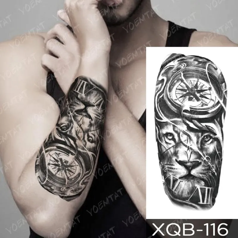 Waterproof Temporary Tattoo Stickers For Men, Black Mechanical Robot Arm  Sleeve Body Art From Youerbeauty, $12.08 | DHgate.Com