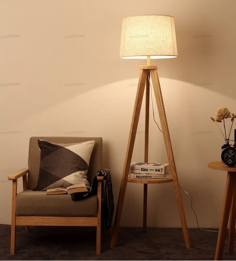 Luminarias LED De Pie Para Sala De Estar, Luces Nórdicas, Iluminación