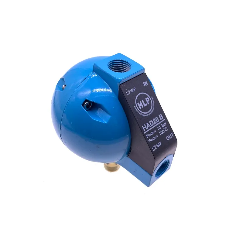 12 pz/scatola di buona qualità HAD20B blu valvola a sfera di scarico automatico 1/2 connessione BSP per essiccatore d'aria in magazzino