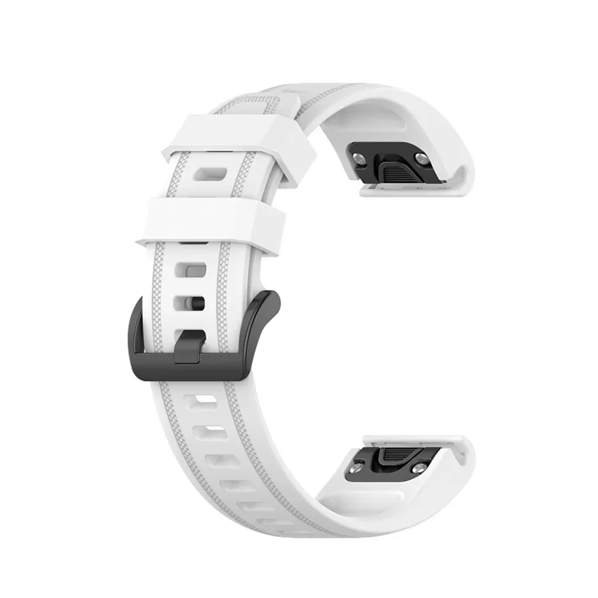 Silicone Strap For Garmin Fenix 5 6 7 Smart Watch Quick Release Band Straps  For Garmin Fenix 5s 6s 7s 5x 6x 7x Bracelet correa