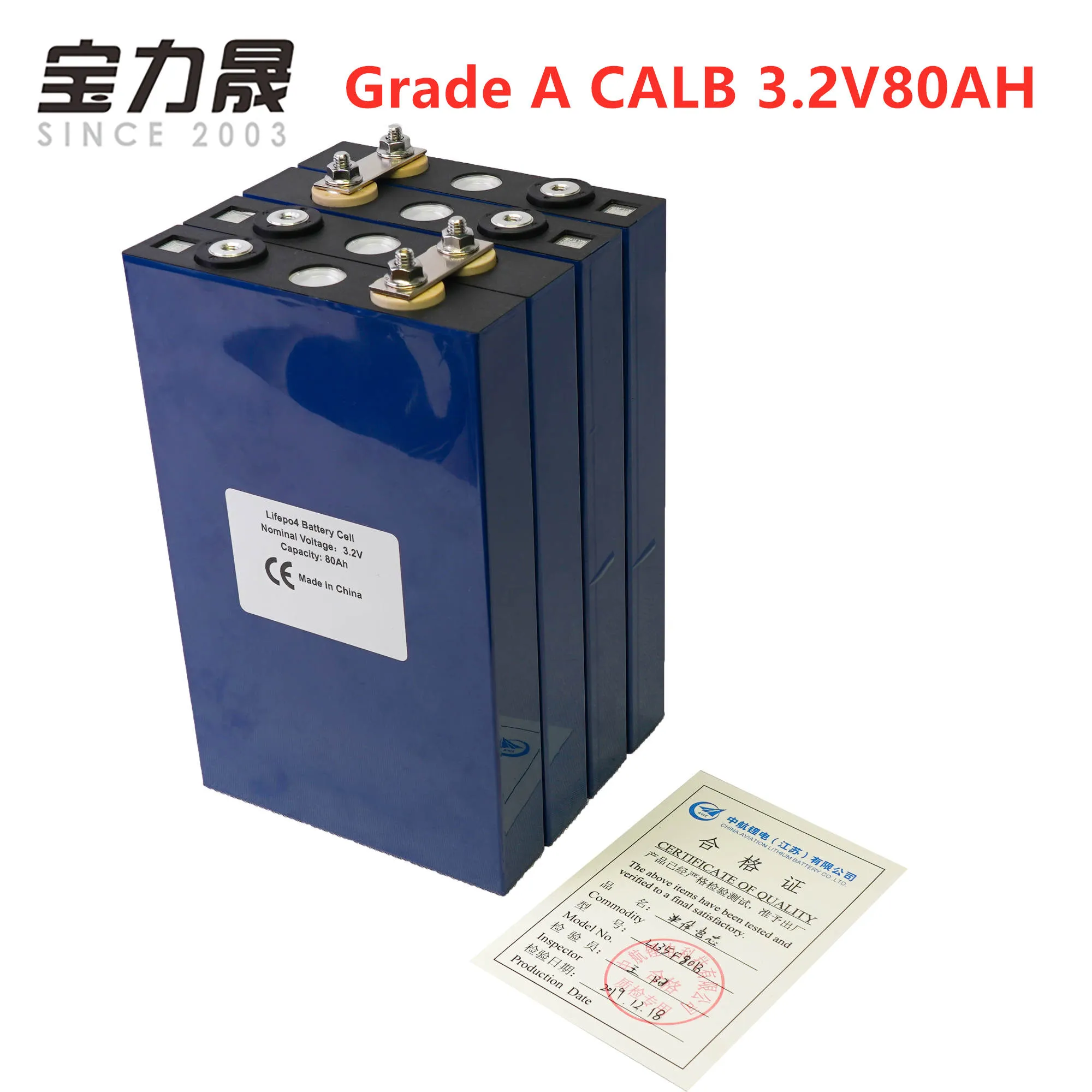 4PCS Grade A 3,2V 80Ah Lifepo4 Batterie 2020 NEU CALB 4S 12v80ah Zellen nicht 100Ah 120AH für Pack EV Marine RV Golf EU STEUERFREI