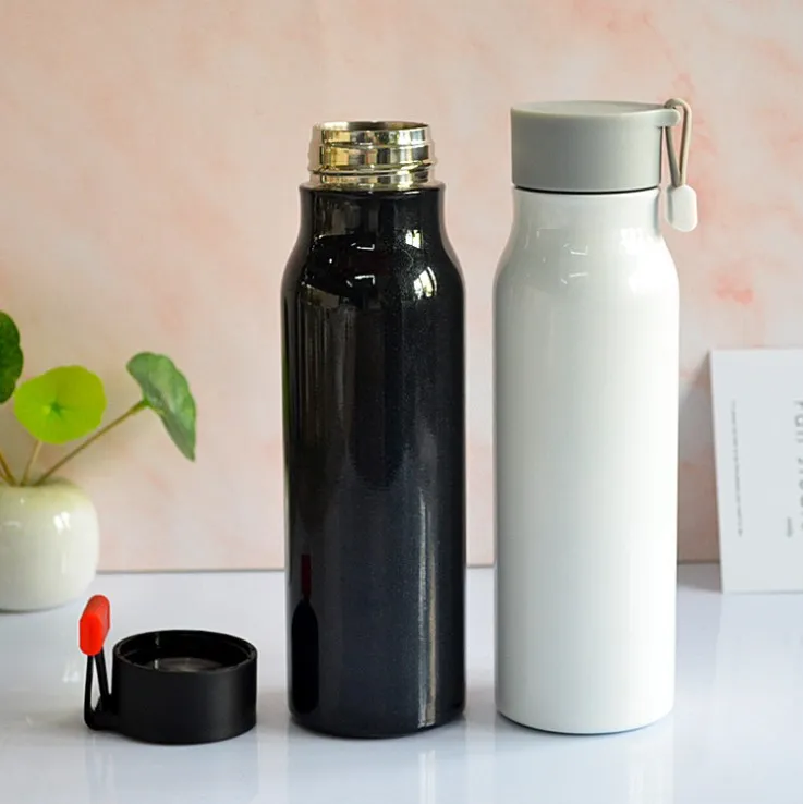 Vacuum Flask Water Bottle 350ml Stainless Steel Double Wall Insulated ...
