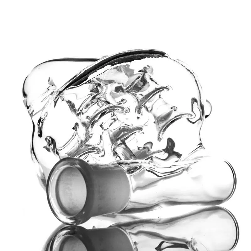Hookahs 새로운 스타일 애쉬 포수 구멍 퍼크 조인트 어댑터 Percolator reclaimer for Glass water Bongs dab rig