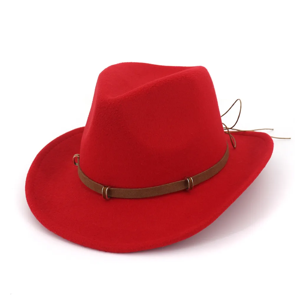 Fedora Hat Western Cowboy Cowgirl Cap Jazz Hat Hat Cap Toca
