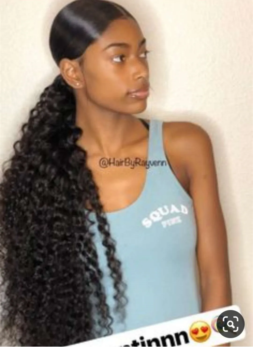 Stunning Low sleek deep wave human hair ponytail for black women 1pcs 26inch wrap weave ponytail hairpiece 160g