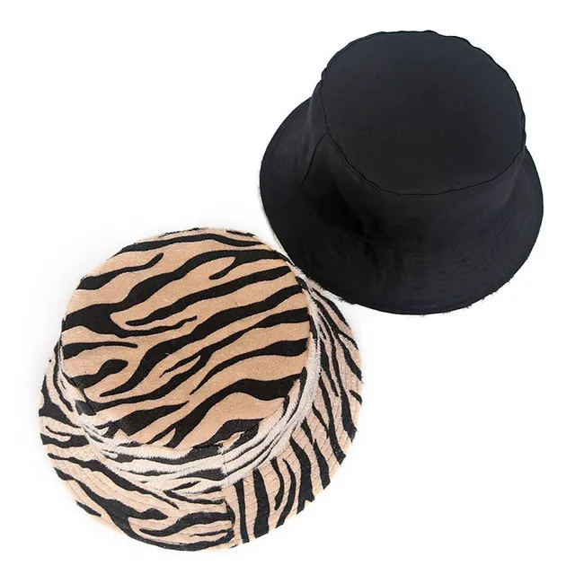 Leopard Fur Zebra Bucket Hat For Women Autumn Winter Print Zebra Pattern Street Style Korean Fisherman Style Panama Hip Hop Style From Wishlove7878 4.78 DHgate.Com