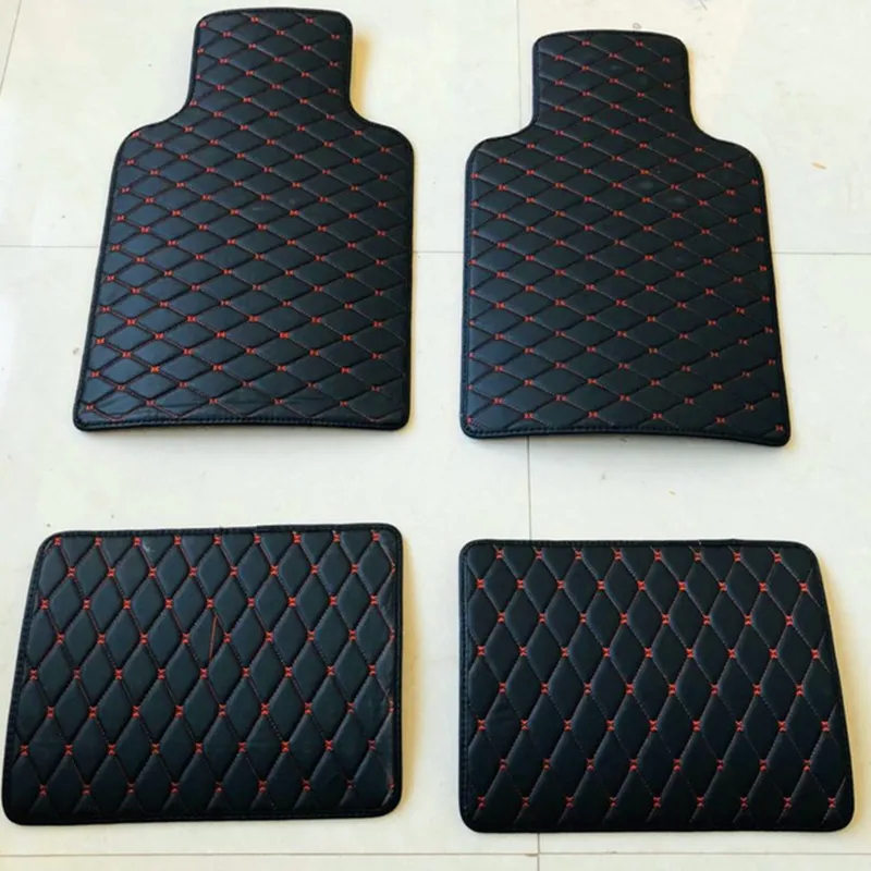 Universal bilgolvmattor Seat täcker små 4 5 -stycken set mattor för VW Golf 7 Mk7 GTI R Estate 2013 LHD skräddarsydd PAD276U