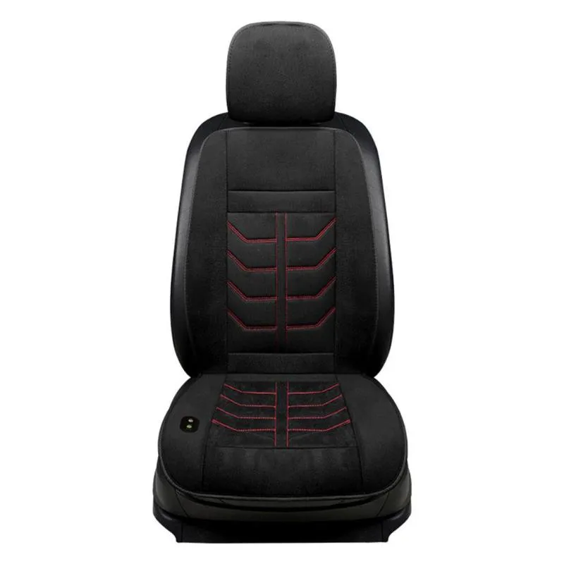 Universal 12V Heated Heated Seat Covers Winter Warmer Cushion For