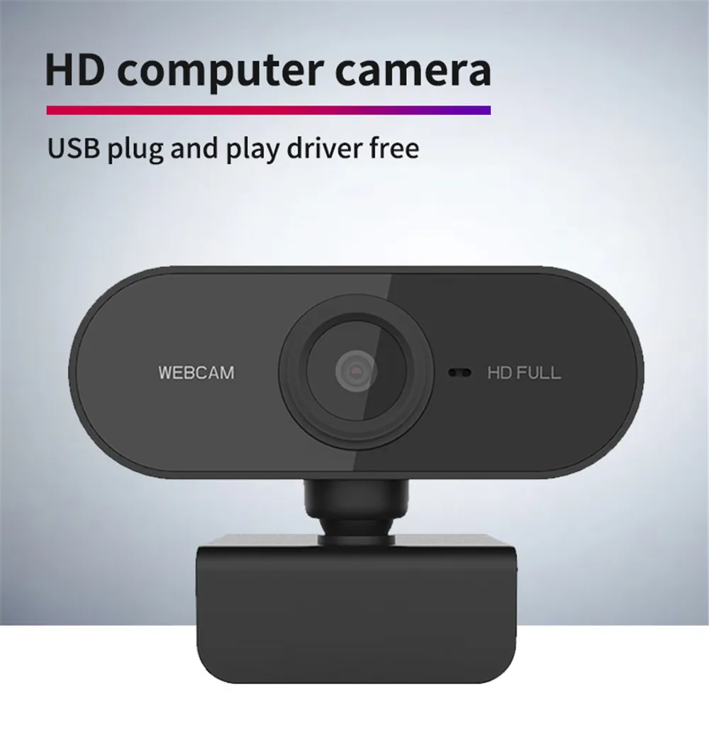 1080p Webcam With USB Plug Rotatable Mini PC Camera... From Greatwallyc ...