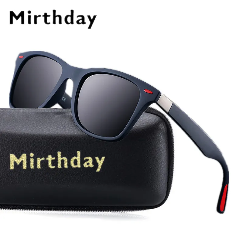 Mirthday marque Design hommes lunettes de soleil polarisées conduite mâle en plein air pêche lunettes de soleil classique rétro ombre lunettes F60271