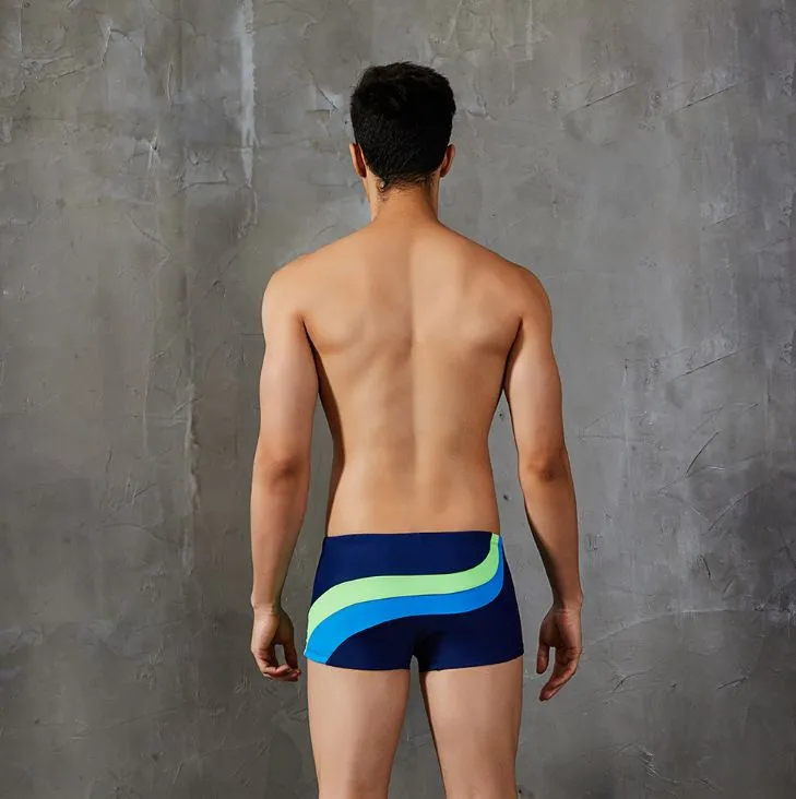 Nya Märke Män Baddräkt Män Designer Låg Midja Beach Baddräkt Kreativ Swimming Trunks Maillot De Bain Beach Wear Hot