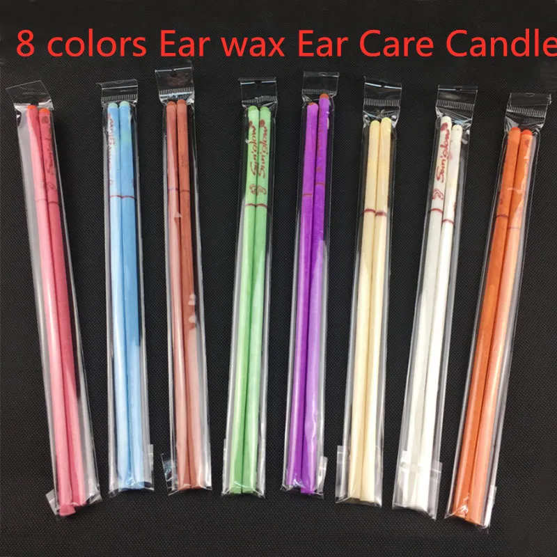 Beewax Ear Care CandleCandling Pure Bee Wax Thermo Auricular Therapy Straight Style Indiana Fragrance Cylinder