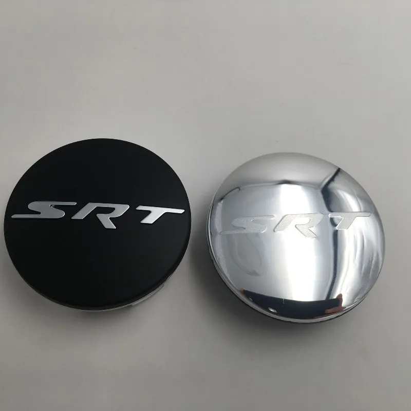 Dodge Challenger 63 mm Rad Hub Center Caps ABS Metall vorder