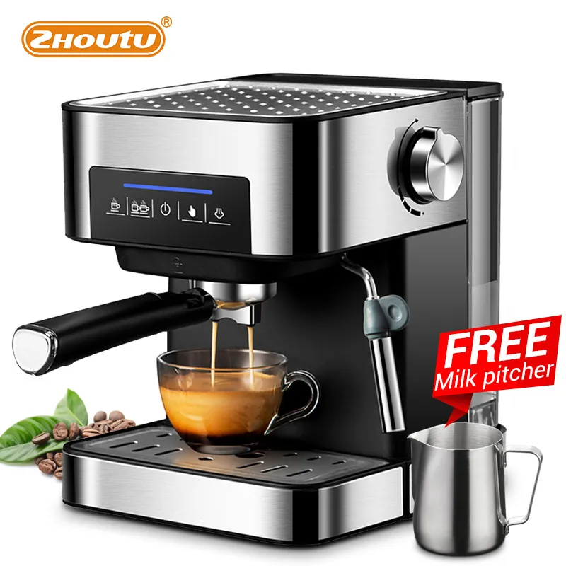 Macchina Caffè Espresso Zhoutu Montalatte Incorporato 15Bar Macchine Caffè Macchina  Cappuccino 850W Macchina Caffè Automatica Da 718,34 €