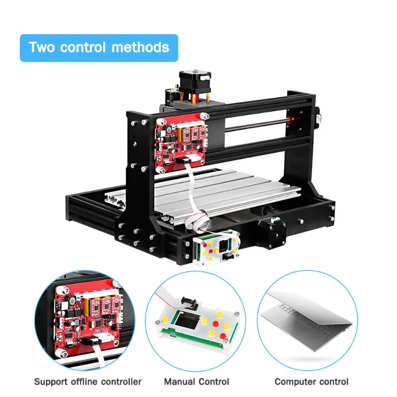 Upgrade Version CNC 3018 Pro GRBL Control DIY CNC Machine 3Axis Pcb Milling  Machine Wood Router Engraver With Offline Controller1 From Fuchouzm,  $216.73