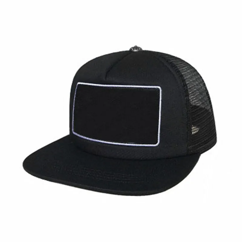 New Korean Wave Cap Letter Embroidery Bend Fashion Cap Male Hip Hop Travel Visor Mesh Female Cross Punk Baseball Caps