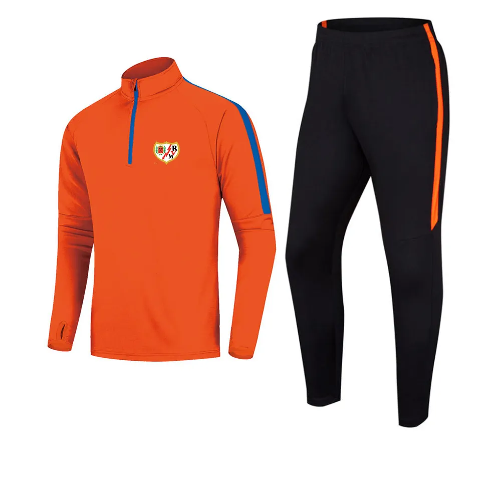 Rayo Vallecano Men s Tracksuit Soccer Jacket Leisure Training Suits Sportswear Jogging Hiking Wear