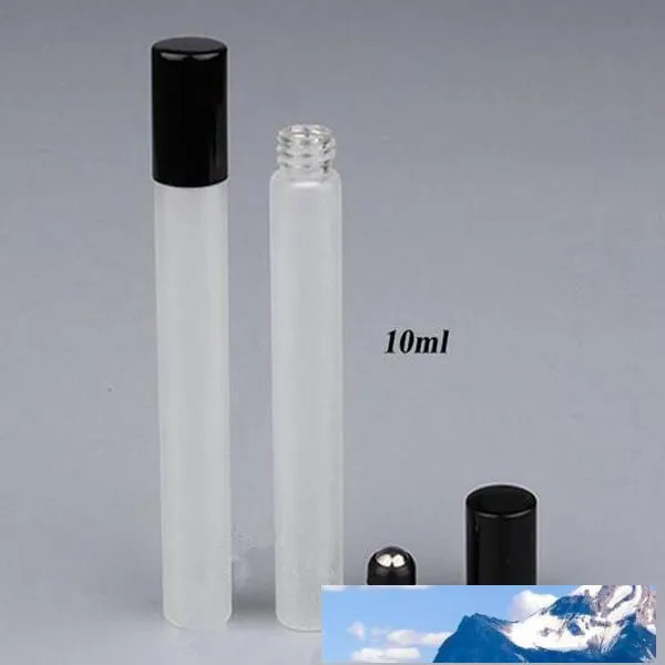 10mlの曇りガラスロールの上の瓶の上のリフォータブルエッセンシャルオイルローラーボールフルマランス香水工場価格専門のデザイン品質最新スタイルの元の状態