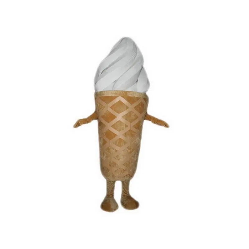 2018 costumes de mascotte de crème glacée de haute qualité personnage de dessin animé adulte Sz
