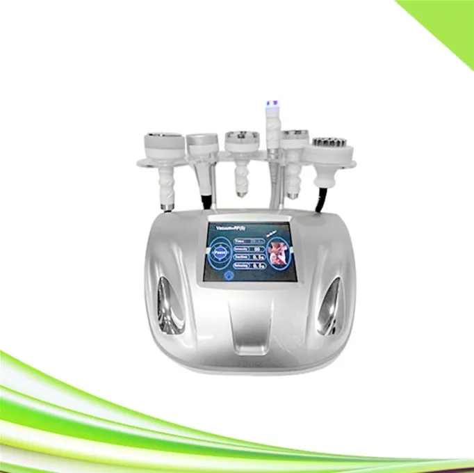 Sistema di cavitazione sotto vuoto dimagrante per cavitazione ultrasonica 80k spa rf 6 in 1 per rassodare la pelle