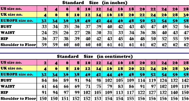 standard size chart(1)