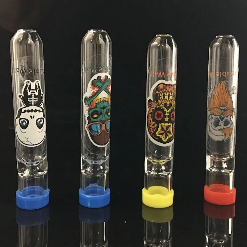 Mini Think Pyrex Glass One Hitter Cigarette Holder... From 0,54 €