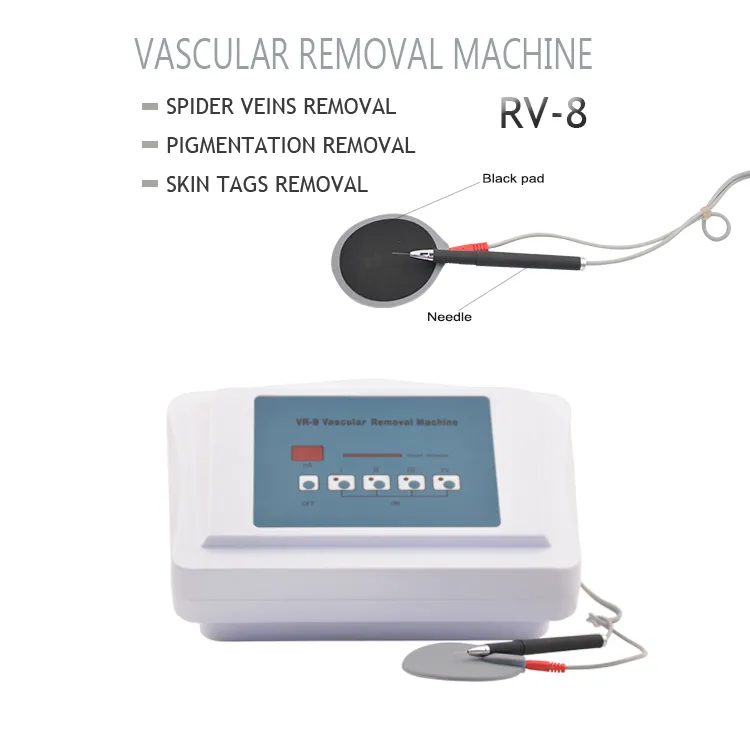 RF Red Blood Vessels Removal Vascular Veins Removal Machine High Frequency Facial Permanent Spider Vein Remover Therapy Salon Home Use