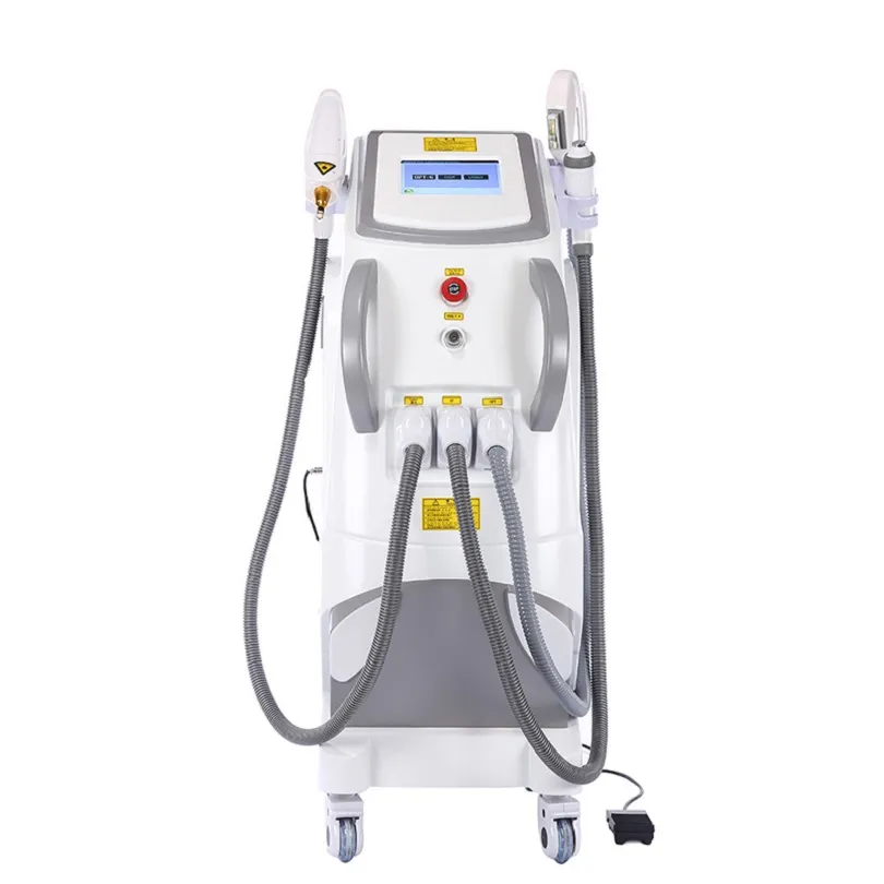 Professional hair removal IPL Double Screen machine IPL OPT machine laser RF OPT hair removal tatoo removal face lifting