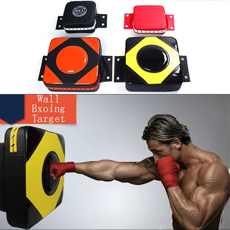 Faux Leather Wall Punching Pad Boxing Punch Target Training Sandbag Sports Dummy Punching Bag Fighter Martial Arts Fitness